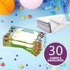 30x Power Dog Birthday Invitations and Envelopes – Fill-in Happy