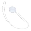 Magnifier for Reading,5X Alloy Necklace Magnifying Glass Portable Reading Pendant