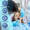 Annhua 100 PCS Cotton Rolls Dental Gauze Cotton Rolls Non-Sterile,