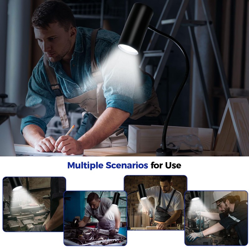 14W Magnetic Work Light, Magnetic LED Light, Magnetic Base LED