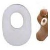 Dr. Jill's Footpads Inc J-2 Pad Felt Callus Oval 1/8 100/Bg by Dr. Jill's Footpads Inc