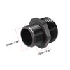 uxcell M25 Cable Gland 4 Holes Waterproof IP68 Nylon Joint