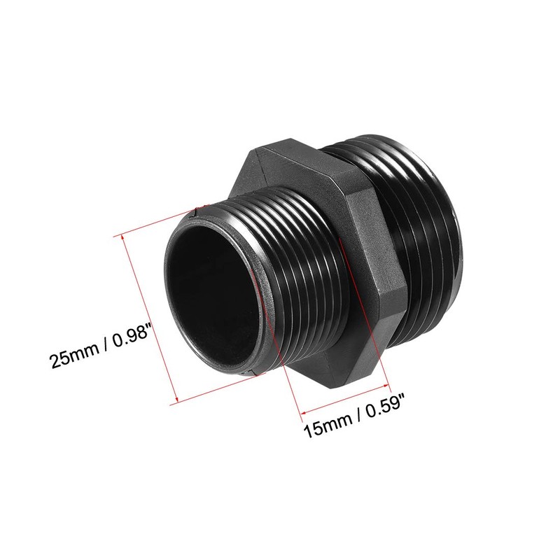uxcell M25 Cable Gland 4 Holes Waterproof IP68 Nylon Joint