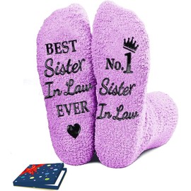 Sister in Law Gifts, Sister in Law Socks for Women, Christmas Gifts
