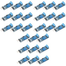 TEHAUX 30pcs Normally Closed Sensor Module Alarm Trigger for Theft and Earthquake Detection for Smart Cars and