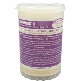 Vaportek Cartridge for Restorator Machine, S.O.S - Smoke Odor Solution