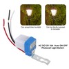 2pcs AC DC 12V 10A Automatic Photocell Switch On/Off Photocell