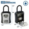 Key Lock Box for Keys with Code, 4 Digit Combination