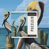 Lantern Press 1000 Piece Jigsaw Puzzle, Monterey Coast, California, Pelicans