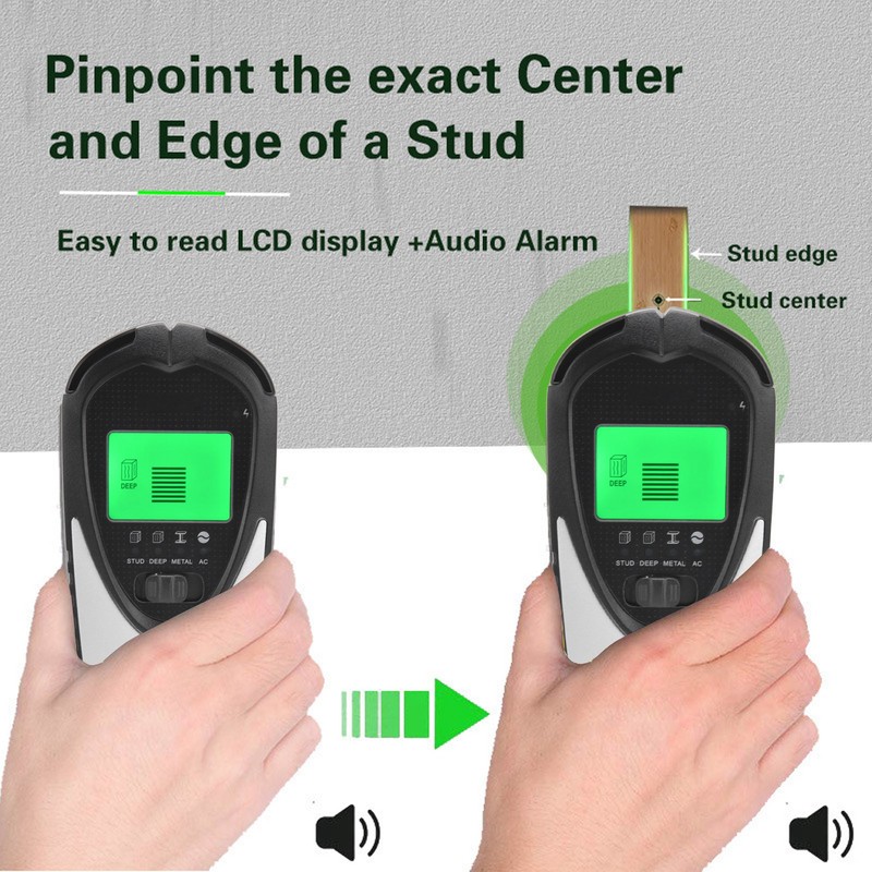 Wall Scanner 4 in 1 Function Automatic Calibration Sensor Technology