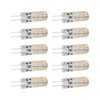 10pcs G4 LED Bulb 1.5W DC12V Warm White 3000K 110LM