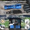 Banral Flashlights High Lumens Rechargeable, Super Bright Long Range Small