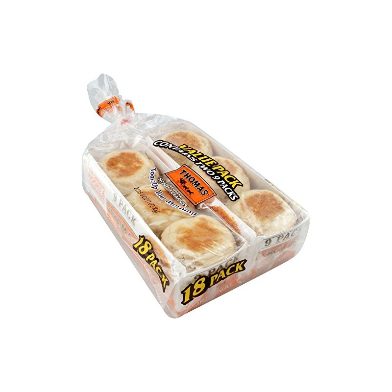 3 Set, Thomas Original English Muffins (18 pk.)