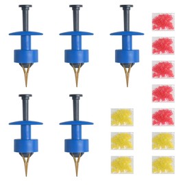 Hsthe Sea 5pcs Miniature Bait Belt, Pellet Belt Rubber Ring For Pellet Live Worm Fishing Bait, Pellet Strap Tool Matching Coarse Fishing Terminal Tackle Set Bait