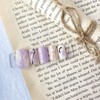 Purple nuance nail tip - long point / 퍼플 뉘앙스