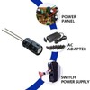 GTIWUNG Pack of 60 25 V 220 uf Electrolyte Polar