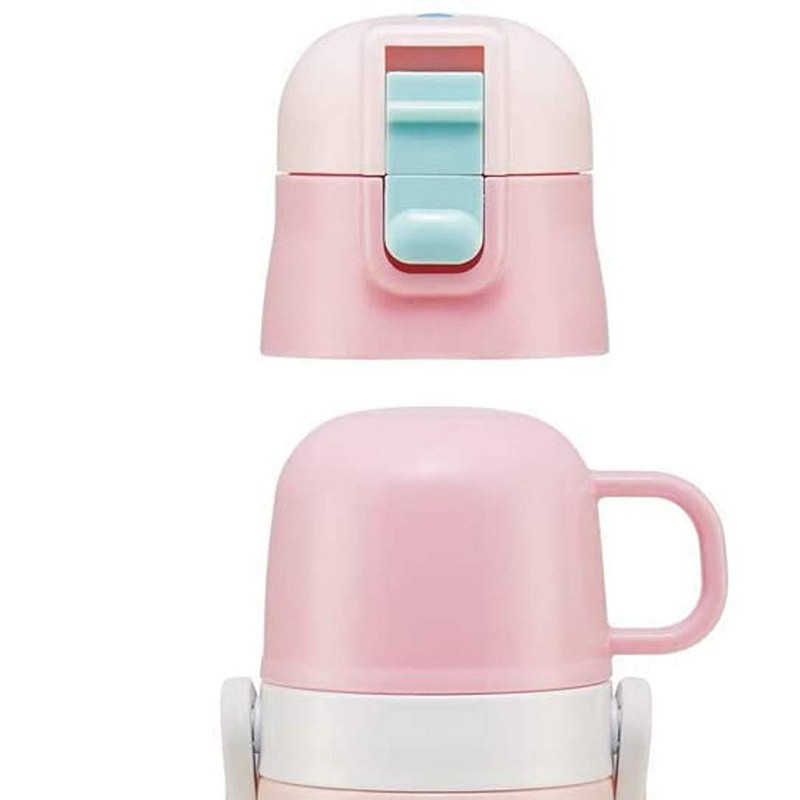 Skater P-SKDC4-C Stainless Steel Water Bottle Replacement Spare Cup, Pink