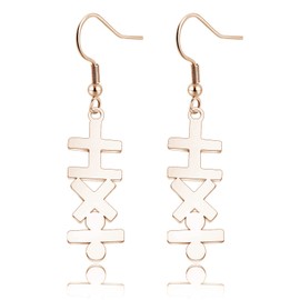 Math Formula Earrings Add Subtract Multiply Divide Earrings Mathematics Symbol Earrings For Math Enthusiasts Teachers (Math Ear RG)