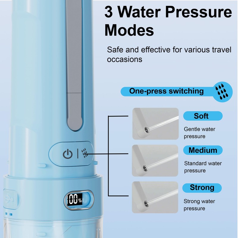 WeWi HLTH Electric Portable Bidet for Travel & Outdoor Camping,
