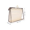 PATIKIL Handbag Dust Bag Clear Purse Storage Organiser L Size