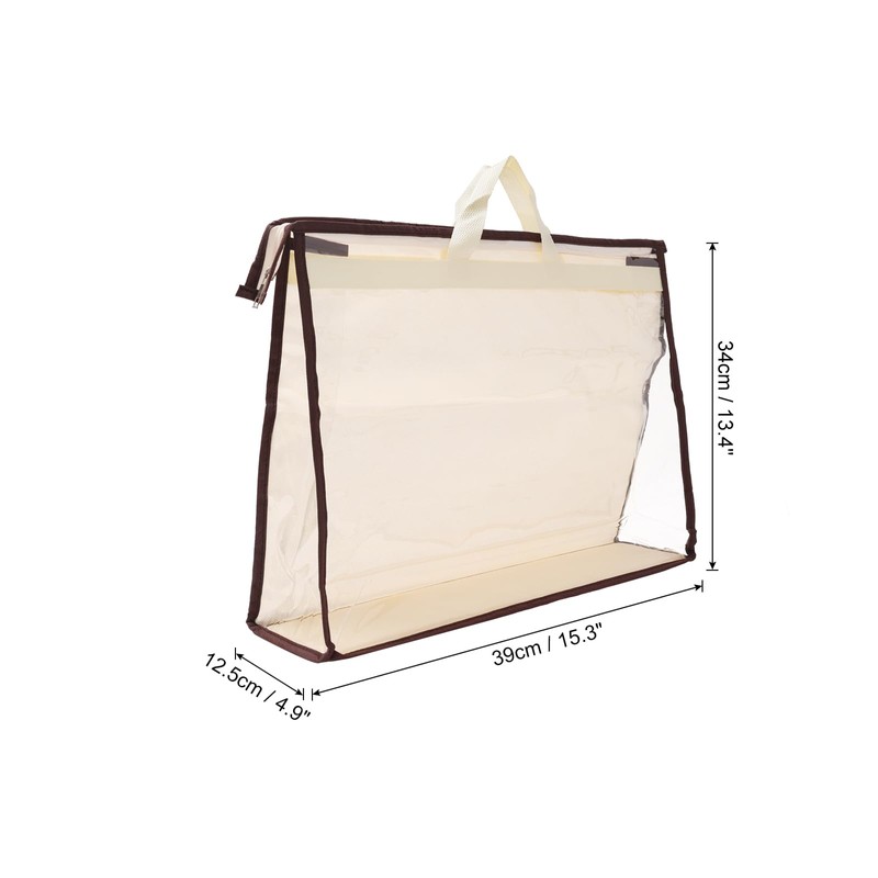 PATIKIL Handbag Dust Bag Clear Purse Storage Organiser L Size