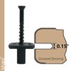 Myard Universal Hidden Deck Fastener Clips for Grooved Edges of