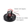 TWAYRDIO Angle Adjustable 180° Radio Antenna Magnetic Mount 10CM/4 Inch