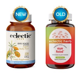 Eclectic Institute Raw Fresh Freeze-Dried Eye Food, Whole Food Powder | 4.9 oz