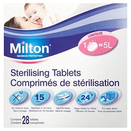 Milton Sterilising Tablets (28) - Pack of 6