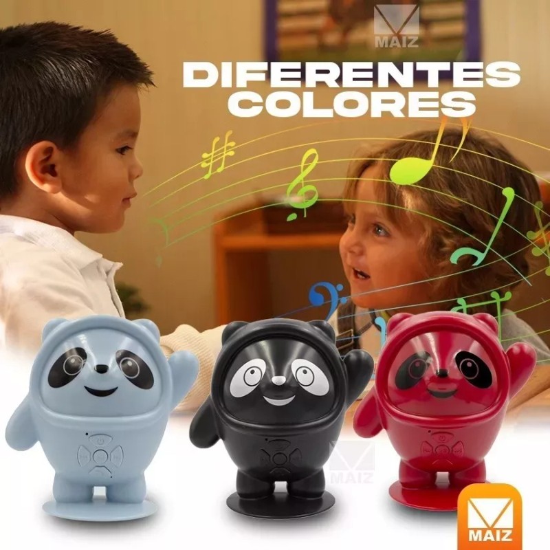 Maíz 3pzs Bocina Bluetooth Recargable Portatil Infantil Kawaii