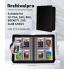 ARCHIVALPRO 4 Pocket Graded Card Binder - Holds 40 PSA/SGC/BGS
