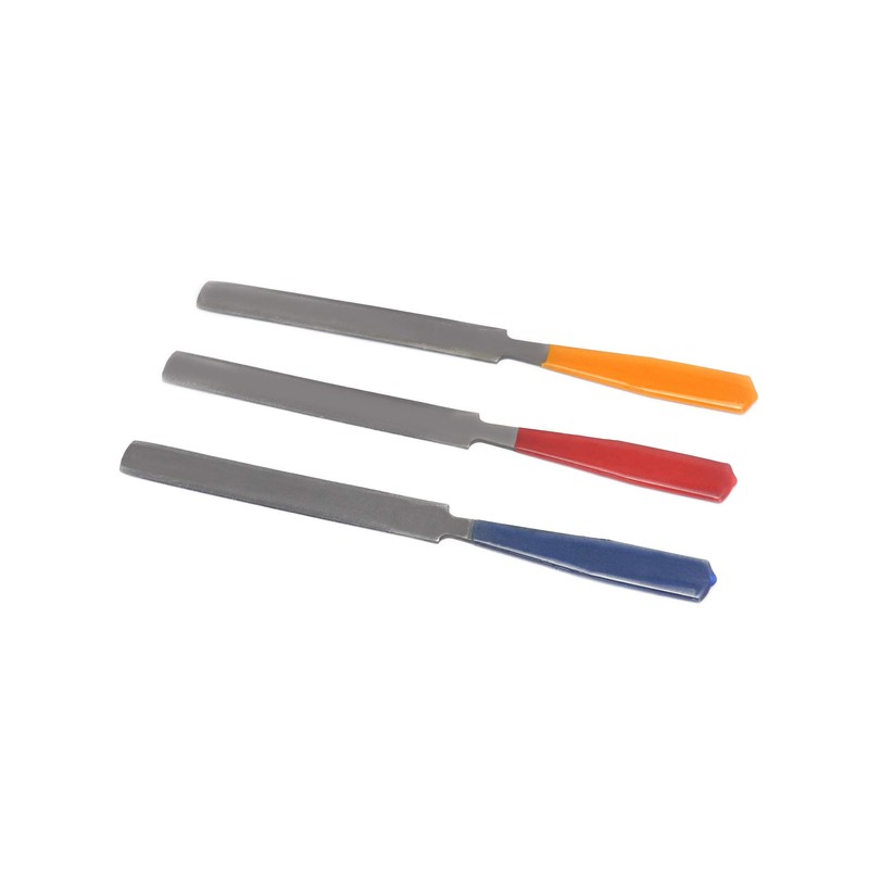 Metallor Guitar Nut File Set Double Edge Nut Slotting File