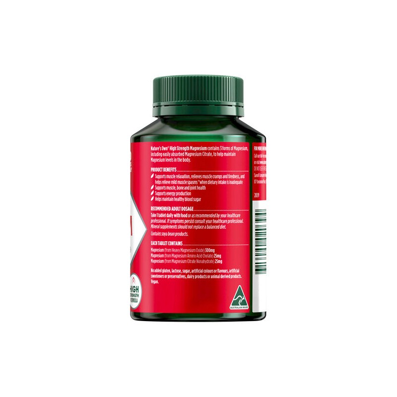 Nature's Own High Strength Magnesium 150 Tablets