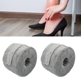 Pack of 2 Foot Raiser Cushions, Ankle Protection, Foot Support Cushion for Pressure Ulcers, Ulcer Cushion, Foot Cushion, Heel Cushion, Grey