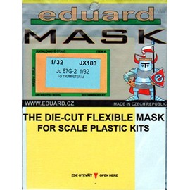 EDUJX183 1:32 Eduard Mask - Ju 87G-2 Stuka (for use with the Trumpeter model kit) [MODEL KIT ACCESSORY]