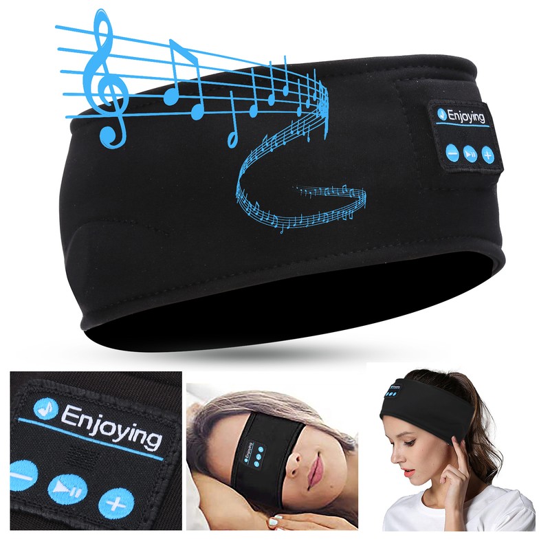 For Bluetooth Headband Wireless Music Call Sport Running Yoga Cation