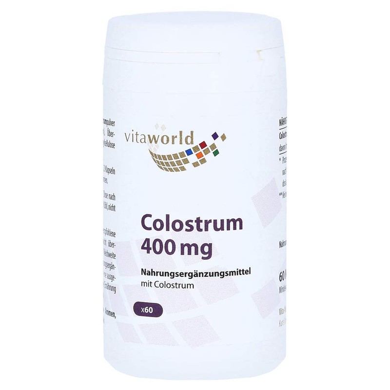 Colostrum 400 mg capsules