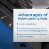 Hex Nuts Locking Nut Standard Low Shape Self-Locking Nut Carbon