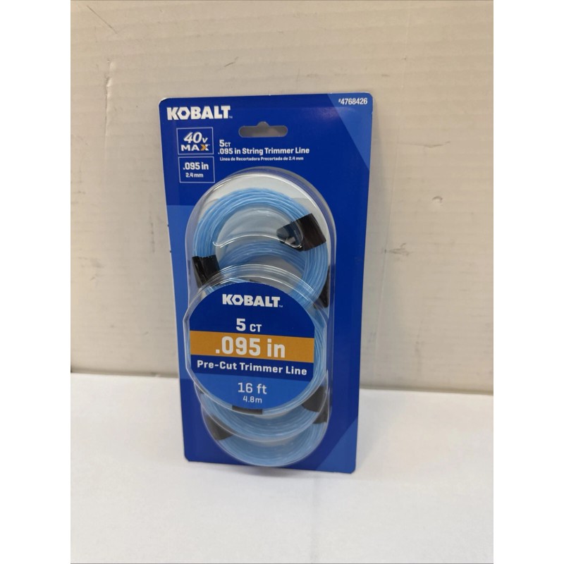 Kobalt Gen4 5-Pack 16-ft Pre-cut Trimmer Line