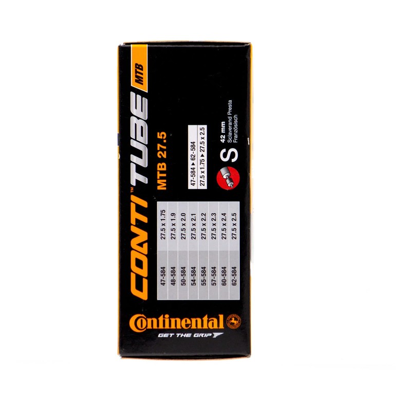 Continental Tube, 27.5 x 1.75 - 2.5-Inch/42 mm