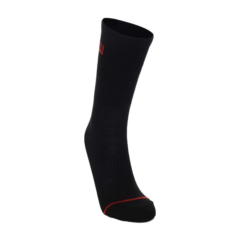 Wilson 10 Piezas Calceta para Hombre, Color Negro, Talla Única,