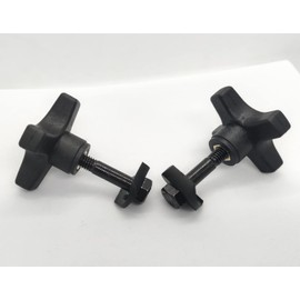 ComsenMed Rollator knob,Replacement Arm Adjustment Knobs for Rollator,1Pair(2PCS), Black
