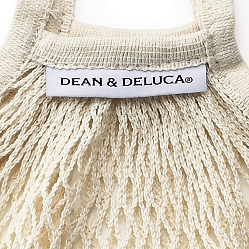 Dean & DeLuca Net Bag, Natural, Eco Bag, Compact, Foldable,