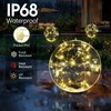 Cootway Floating Pool Lights, 15 Inch Warm White Solar Pool