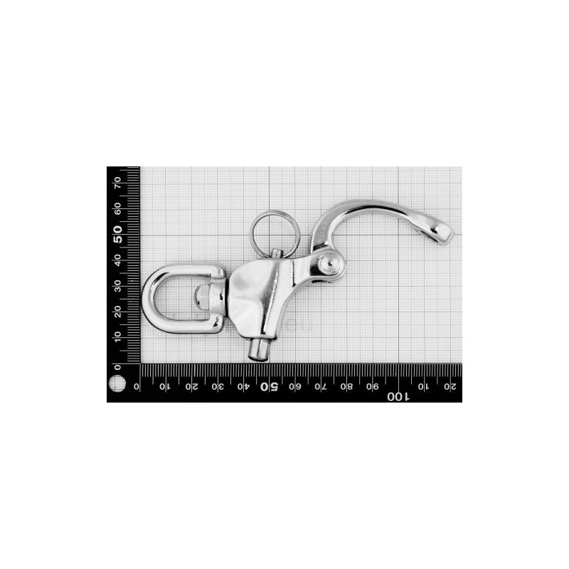 87mm Swivel Snap Shackle - 316 Stainless Steel
