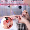 Josojoou Fibreglass Gel Nail Extensions Set of 100