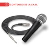 Pyle-Pro incluye cable XLR de 15 pies a conexión de