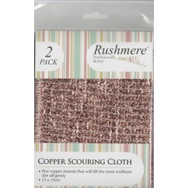 Rushmere Copper Scourer 2 pack (15cm x 15cm)