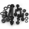 4 Sets M12-1.75 x 80mm Flange Hex Bolt with Flange