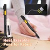 Green Tomato Heat Erasable Fabric Markers, Washable Erasable Replaceable Refill